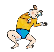 Sleep with trembling to absurd society sticker #8595270