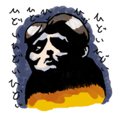 Sleep with trembling to absurd society sticker #8595283