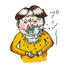 Sleep with trembling to absurd society sticker #8595286