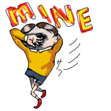 Sleep with trembling to absurd society sticker #8595294