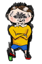 Sleep with trembling to absurd society sticker #8595297