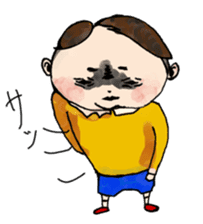 Sleep with trembling to absurd society sticker #8595300