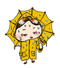 Sleep with trembling to absurd society sticker #8595305