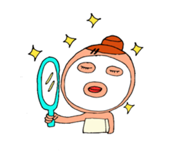 felt misao 2 sticker #8595466