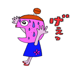 felt misao 2 sticker #8595473