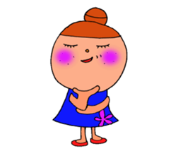 felt misao 2 sticker #8595475