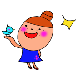 felt misao 2 sticker #8595480