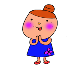 felt misao 2 sticker #8595481