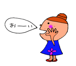 felt misao 2 sticker #8595482