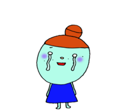 felt misao 2 sticker #8595501