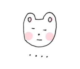 fancy rabbit sticker #8595967