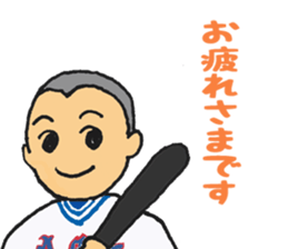 Little aces...baseball boys sticker #8596070