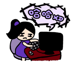 Meow and Emily~~Happy Debut sticker #8596141