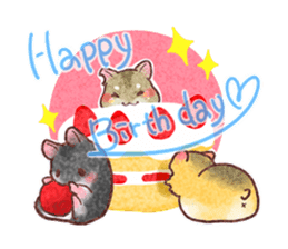 My pretty hamsters 2 sticker #8596341