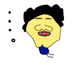 An old hag, a youngster and an old guy sticker #8596397