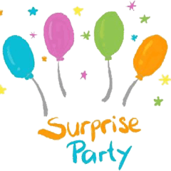 สติ๊กเกอร์ไลน์ Surprise Party 