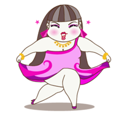 Pretty Chubby girl : Susie 2 (Eng) sticker #8596551