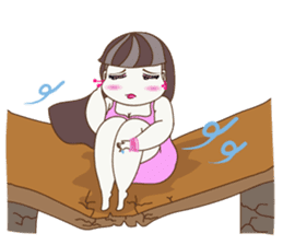 Pretty Chubby girl : Susie 2 (Eng) sticker #8596565