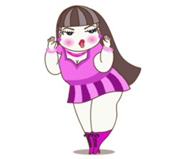 Pretty Chubby girl : Susie 2 (Eng) sticker #8596572