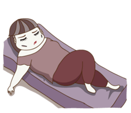 Pretty Chubby girl : Susie 2 (Eng) sticker #8596573