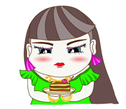 Pretty Chubby girl : Susie 2 (Eng) sticker #8596574