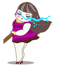 Pretty Chubby girl : Susie 2 (Eng) sticker #8596575