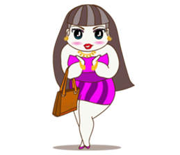 Pretty Chubby girl : Susie 2 (Eng) sticker #8596582