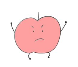 AHO apple sticker #8596627