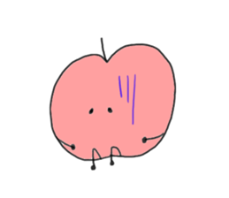 AHO apple sticker #8596648