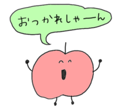 AHO apple sticker #8596656