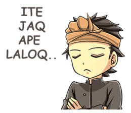 Anak Lombok sticker #8596681