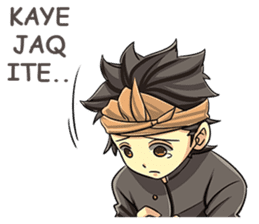 Anak Lombok sticker #8596683