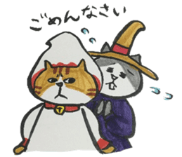 magician cat sticker #8597105
