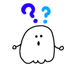 YURUYURU ghost sticker #8597235