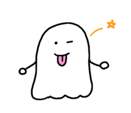 YURUYURU ghost sticker #8597248