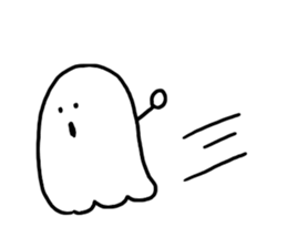 YURUYURU ghost sticker #8597253