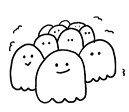 YURUYURU ghost sticker #8597260
