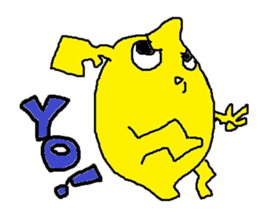 Lemon-kun daily 3 sticker #8597336