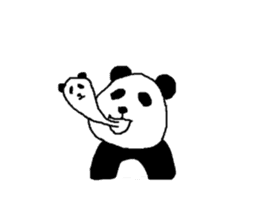 Very Cute Pandasan sticker #8597616