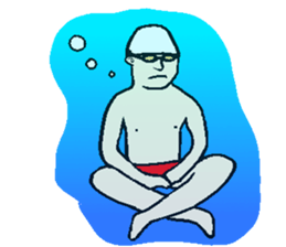 What's swimming? 2nd sticker #8597833