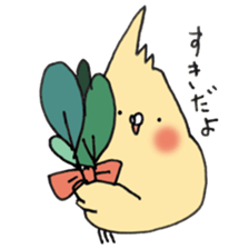 Cockatiel  Ringochan sticker #8598136