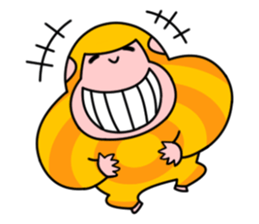 Colorful Gorillas sticker #8598698