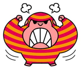 Colorful Gorillas sticker #8598699