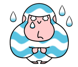 Colorful Gorillas sticker #8598700