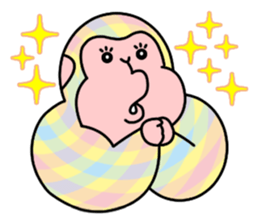 Colorful Gorillas sticker #8598702