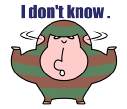 Colorful Gorillas sticker #8598730