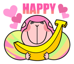 Colorful Gorillas sticker #8598734