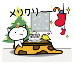 cat&parakeet2 sticker #8598770