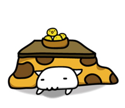 cat&parakeet2 sticker #8598771