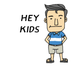 Kind Daddy[English] sticker #8599058